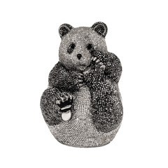Asfour Crystal Panda – Crystal Embellished – Multicolor – 12 × 13 × 18