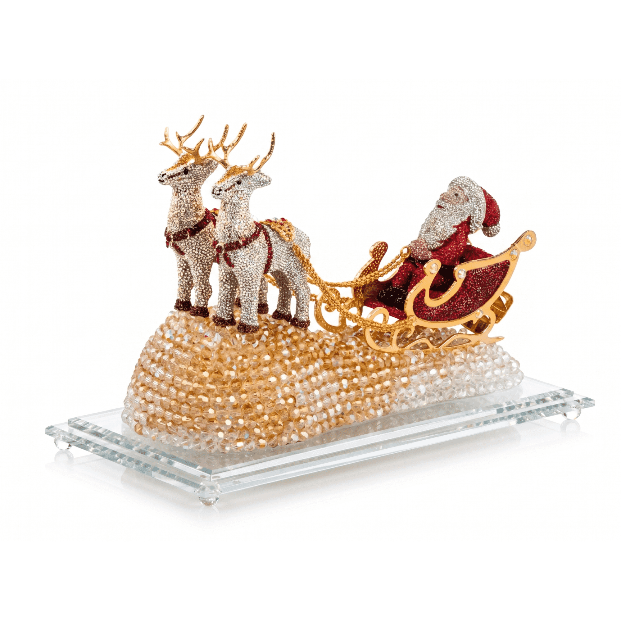 Asfour Crystal Cart – Crystal Embellished – Christmas – 18/190/18