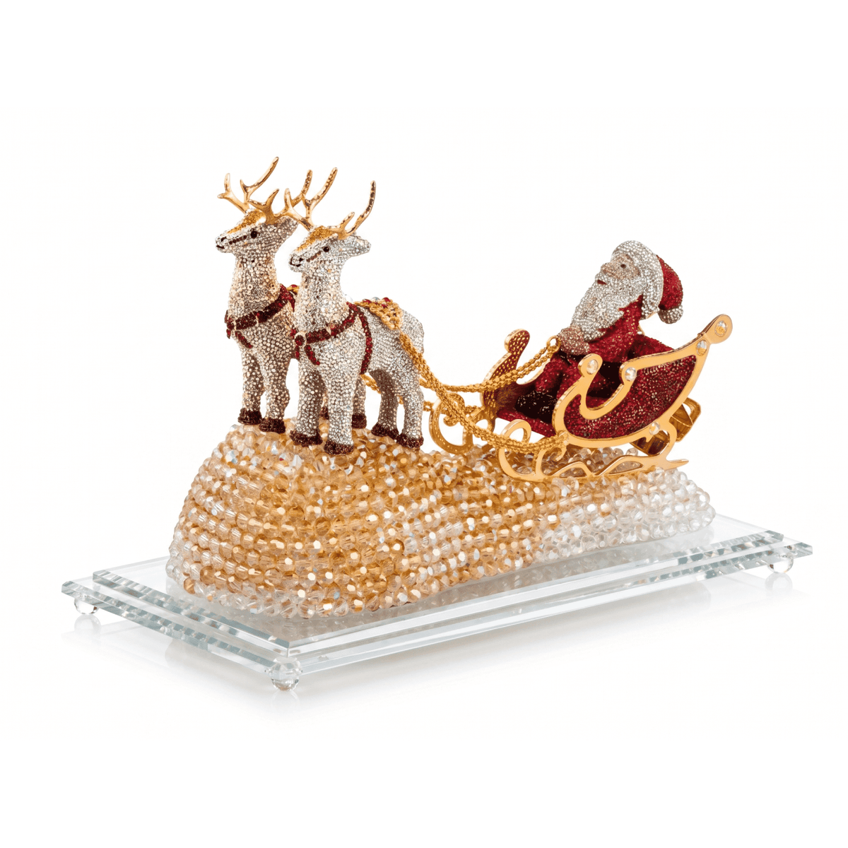 Asfour Crystal Cart – Crystal Embellished – Christmas – 18/190/18