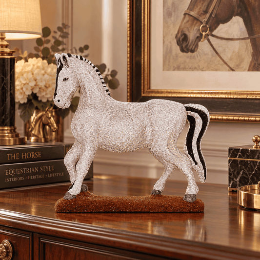 Crystal Studded horse clear
