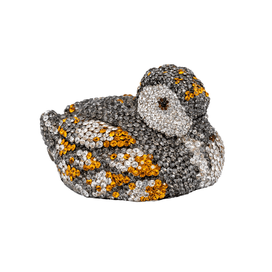 Asfour Crystal Duck – Crystal Embellished – Multicolor – 9 × 6 × 4