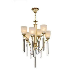 Alabaster Chandelier 6 Bulbs Asfour