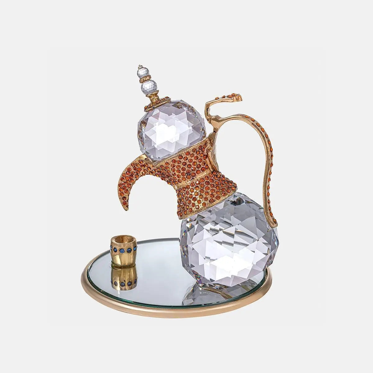 Arabian Coffee Jug Gift Crystal Asfour