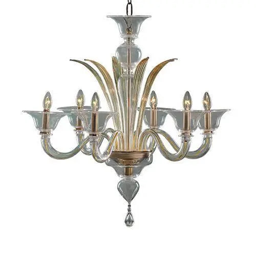 Asfour Crystal - Chandelier 6 Bulbs C040