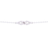 Asfour Chain Bracelet In 925 Sterling Silver