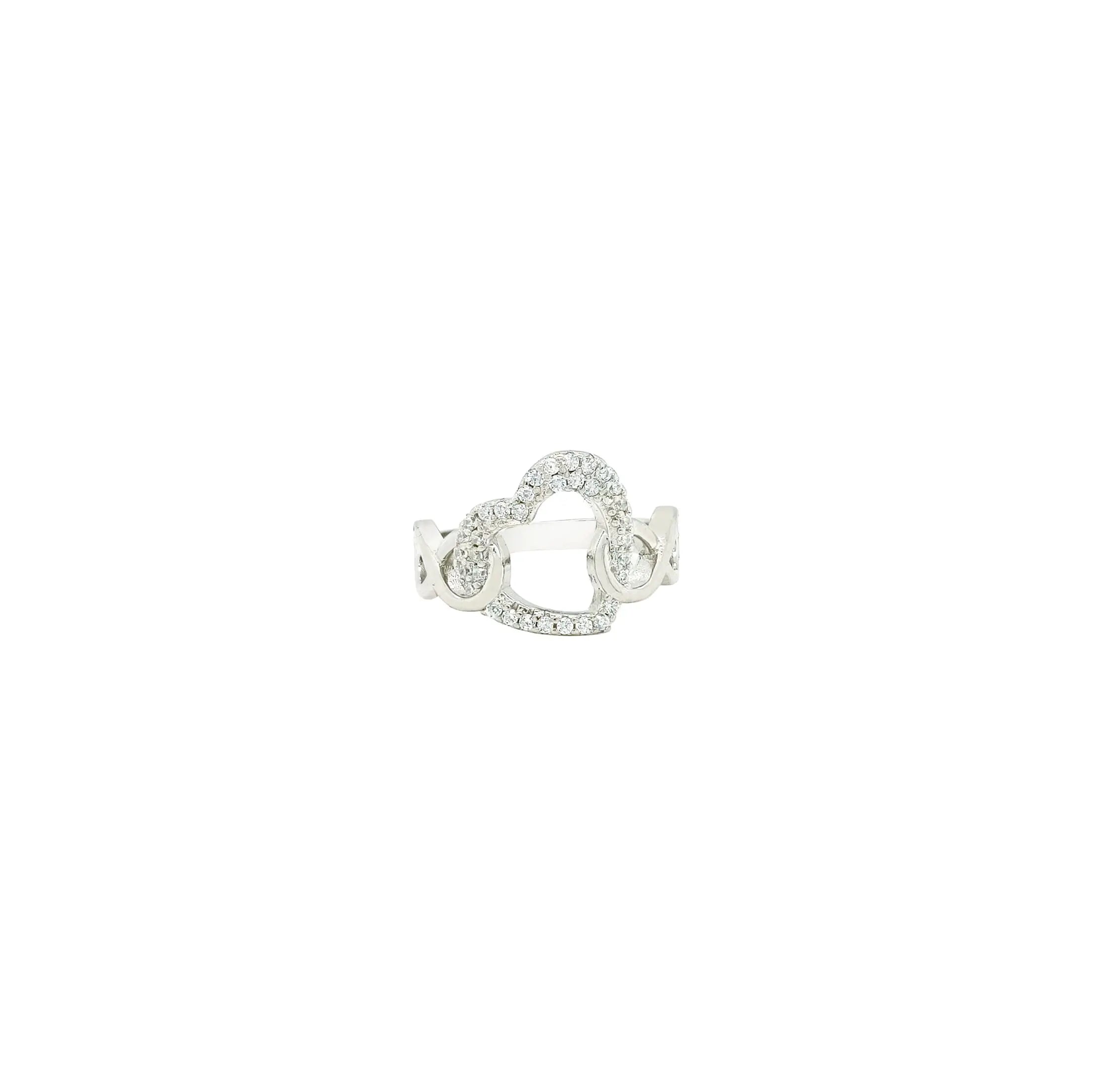 Asfour Ring In 925 Sterling Silver