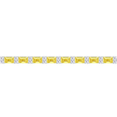 Asfour Crystal Tennis Bracelet With Turquoise Pear & Emerald Zircon In 925 Sterling Silver