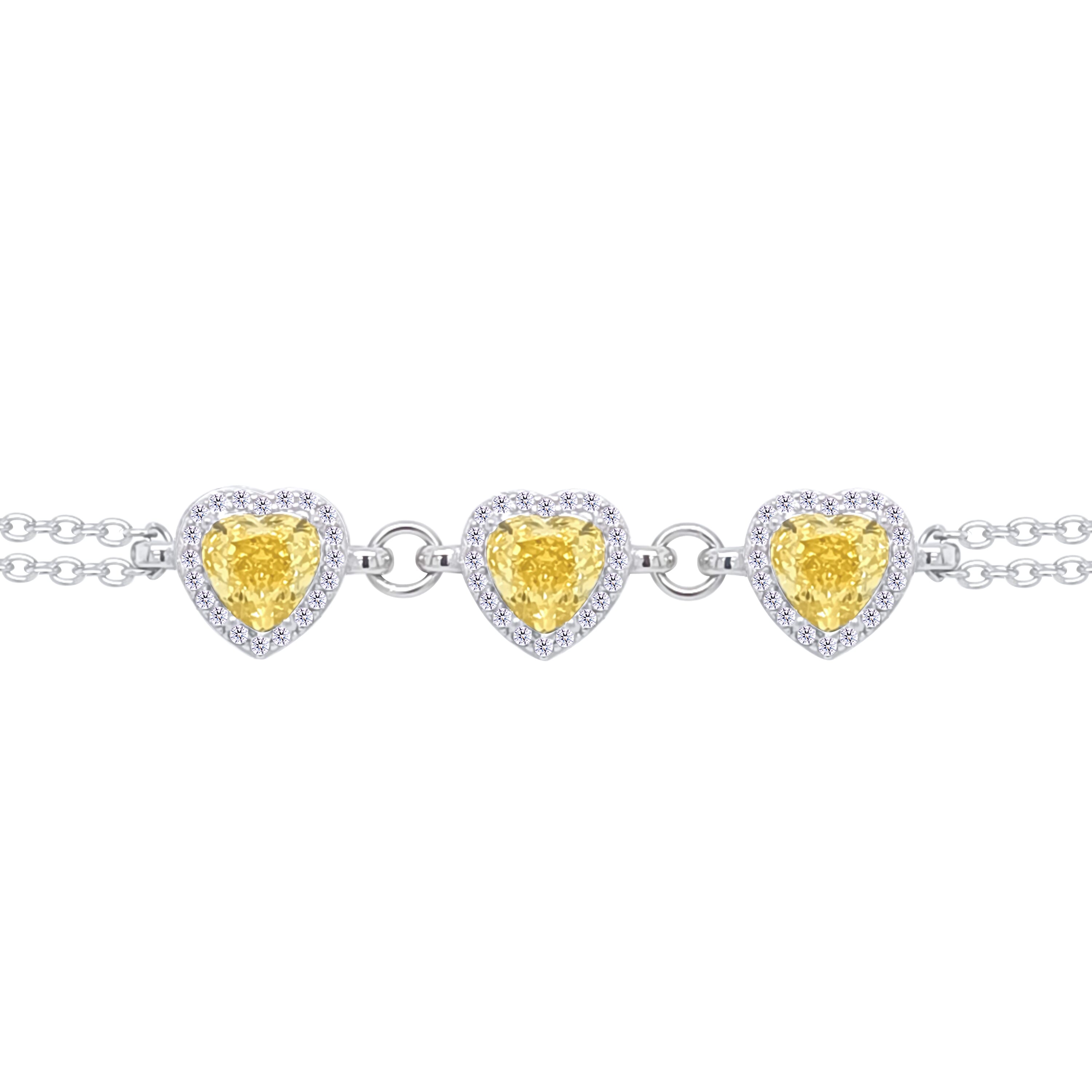 Asfour Crystal Tennis Bracelet With Turquoise Pear & Emerald Zircon In 925 Sterling Silver