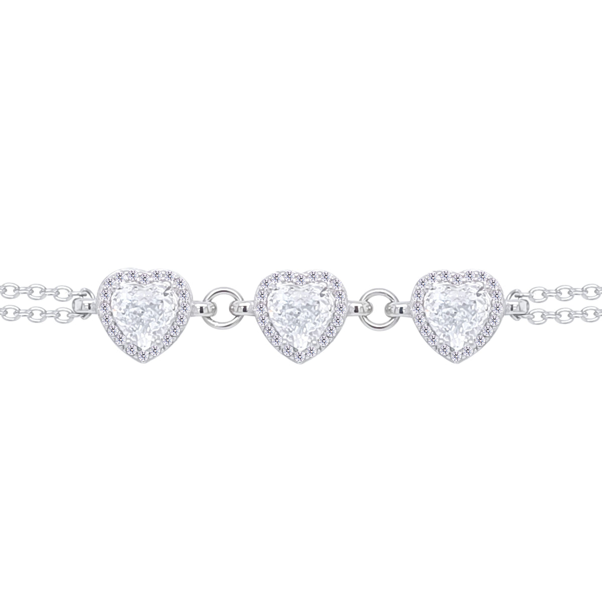 Asfour Crystal Tennis Bracelet With Turquoise Pear & Emerald Zircon In 925 Sterling Silver
