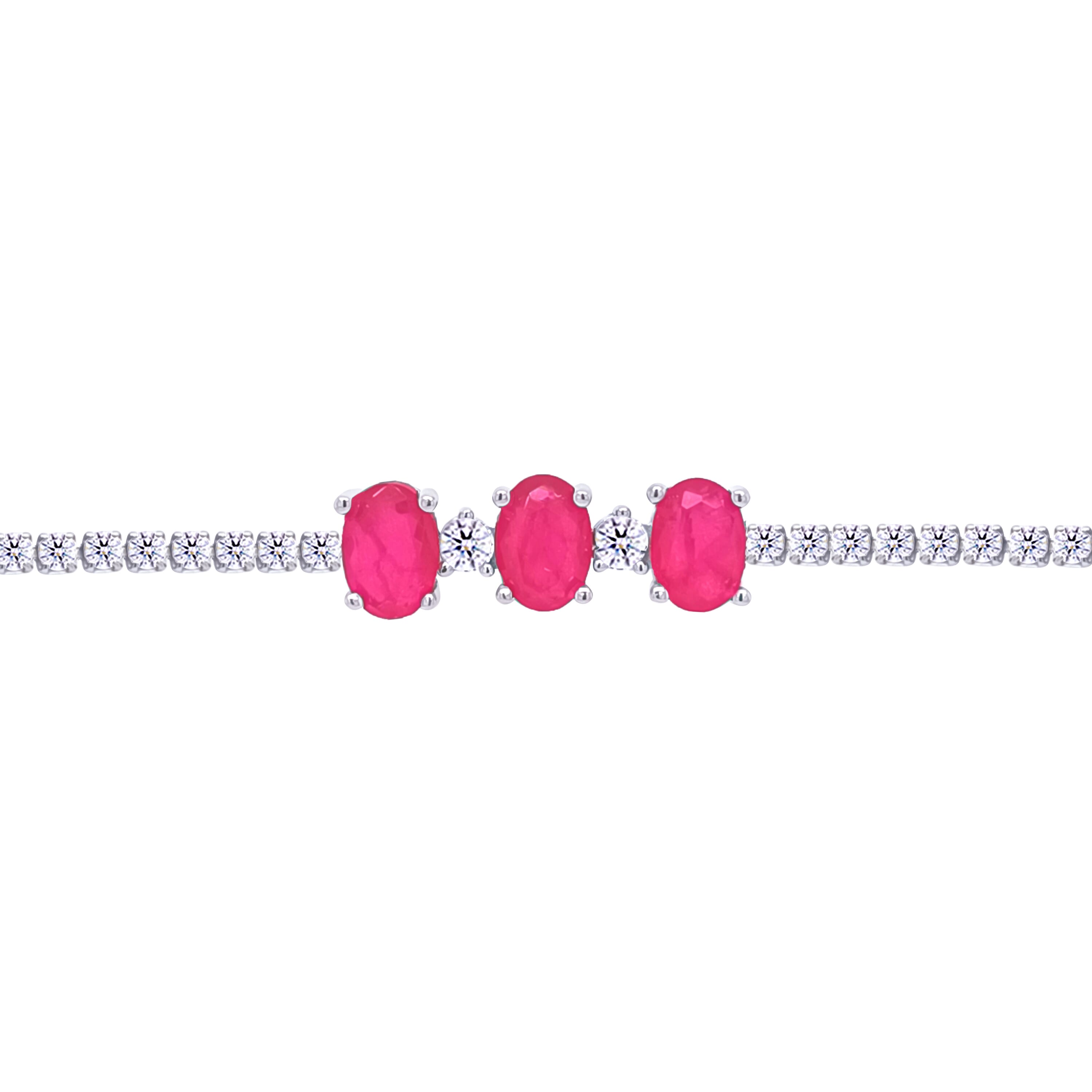 Asfour Crystal Tennis Bracelet With Turquoise Pear & Emerald Zircon In 925 Sterling Silver