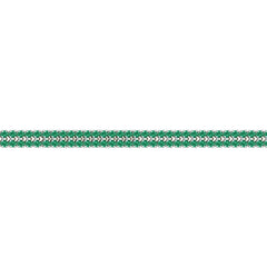 Asfour Crystal Tennis Bracelet With Turquoise Pear & Emerald Zircon In 925 Sterling Silver