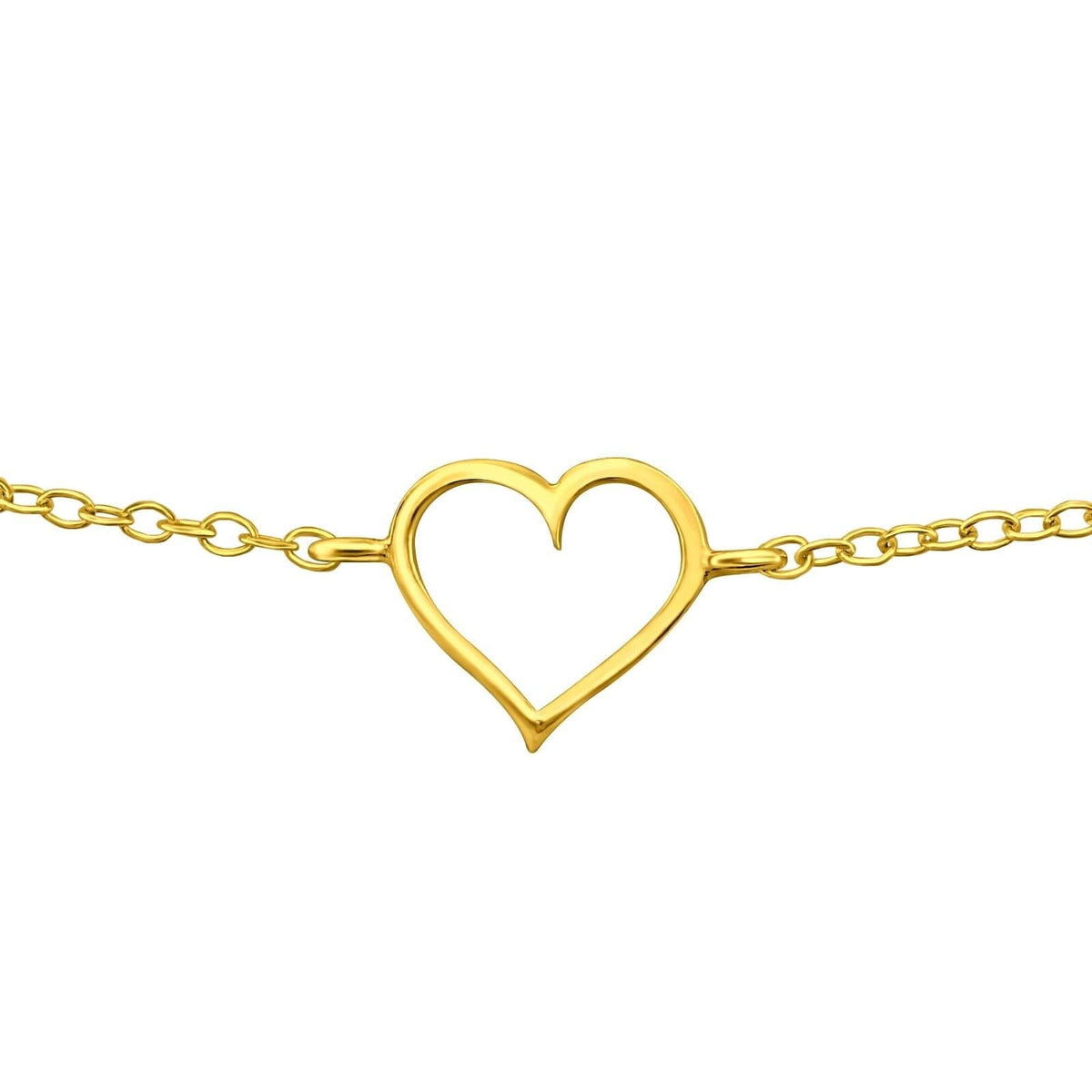 Asfour 925 Sterling Silver Bracelet, Gold