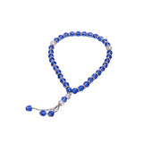 Blue Rosary Crystal Medium Beads