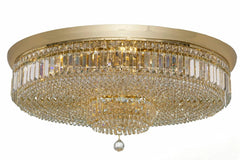 Ceiling Lamp 13/2005/80 Gold Pendeloque - 13 Bulb