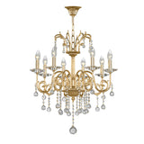 Asfour-Crystal-Lighting-Majestic-Collection-Majestic-Chandelier-8-Bulbs-Gold