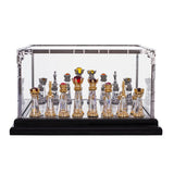 Crystal Chess set with box - Asfour Crystal