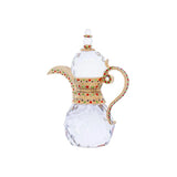 Crystal Dallah (Arabic coffee jug) - Gold - Asfour Crystal