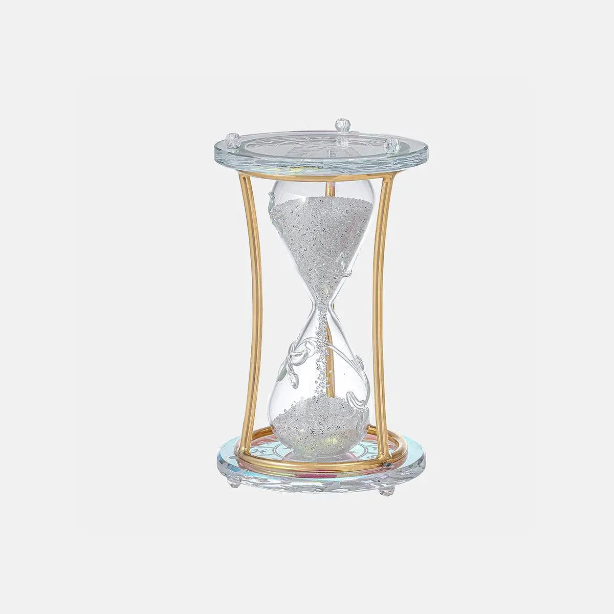 Sandglass - Clear - Multi-Color Sand - Small - Asfour Crystal