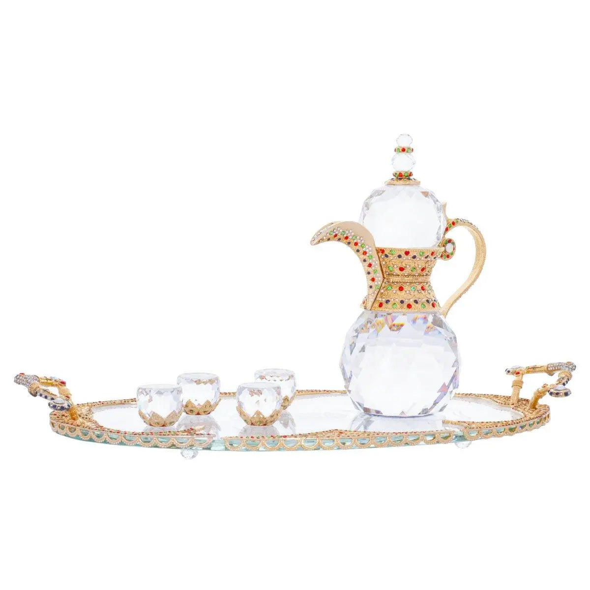 DALLAH With Tray (Decoration object) - Asfour Crystal