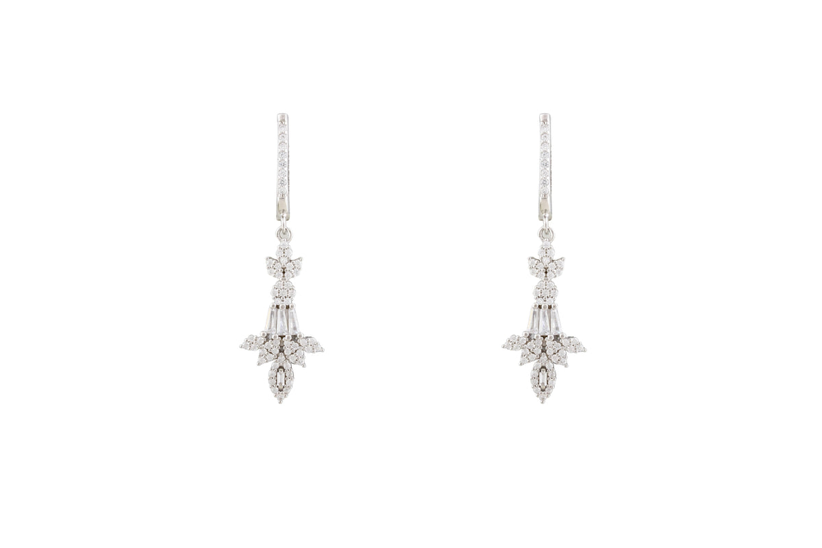 Asfour Drop Earrings With Decorative Design