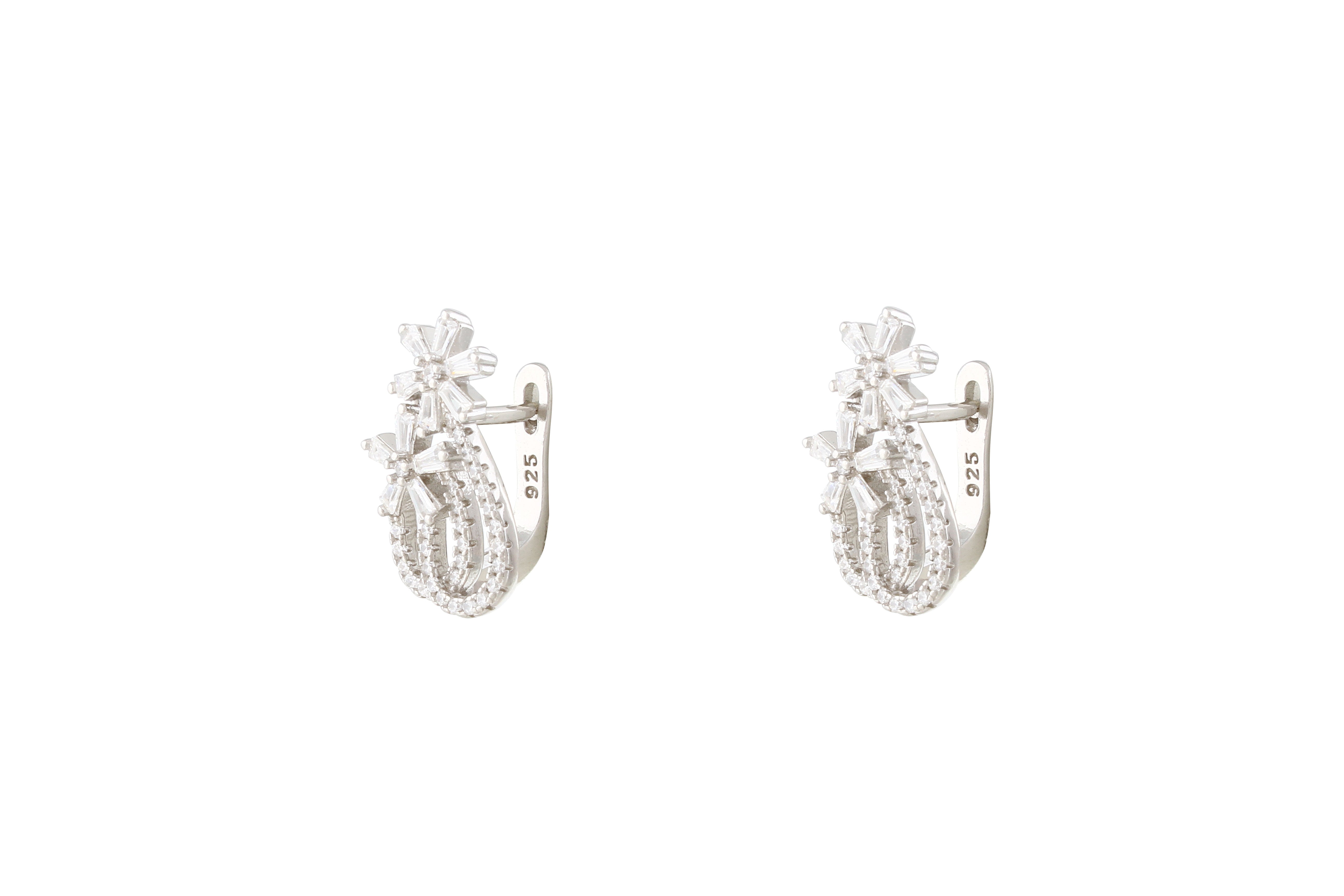 Asfour Drop Earrings With Decorative Design