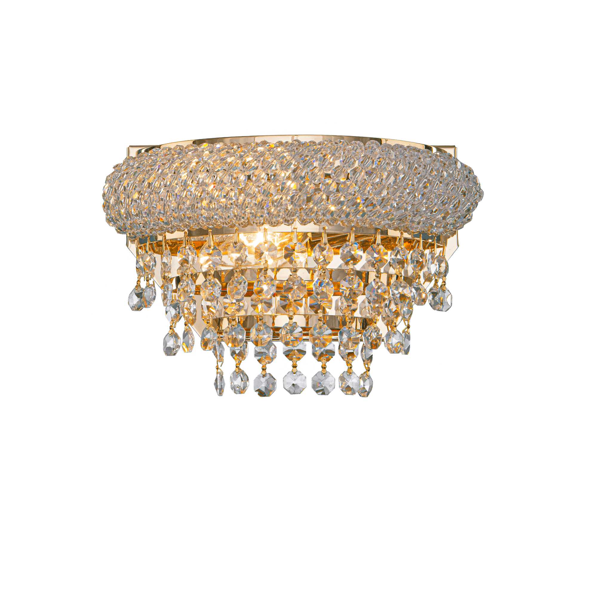 Asfour-Crystal-Lighting-Empire-Collection-Empire-Wall-lamp-1-Bulbs-Gold