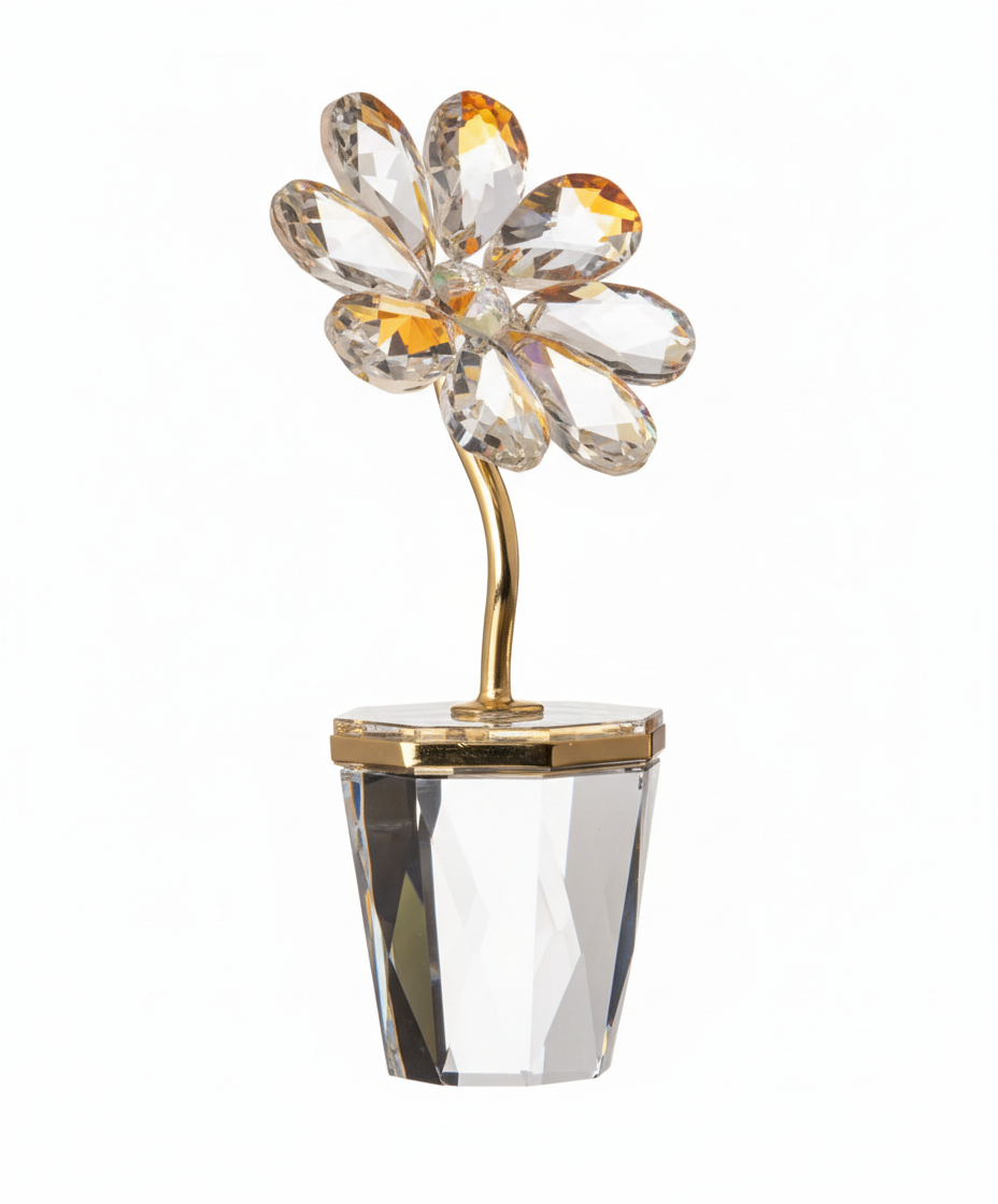 Asfour Rose With Vase 5 * 14 Colors