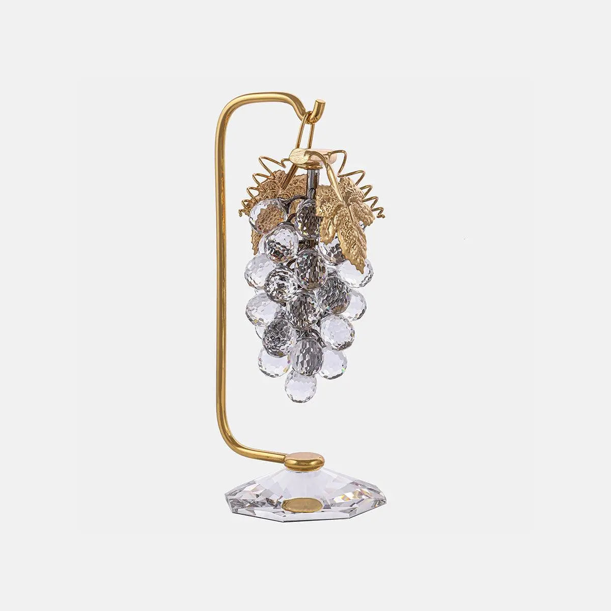 Grapes - Clear - Gold Plated - Medium