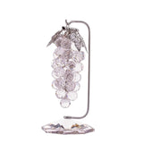 Grapes Gift Crystal Silver Plated