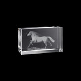 Laser Graving 3D Cube Gift 1164 / 100 /205 Arabic Horse