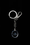 Keychain Crystal Letter H