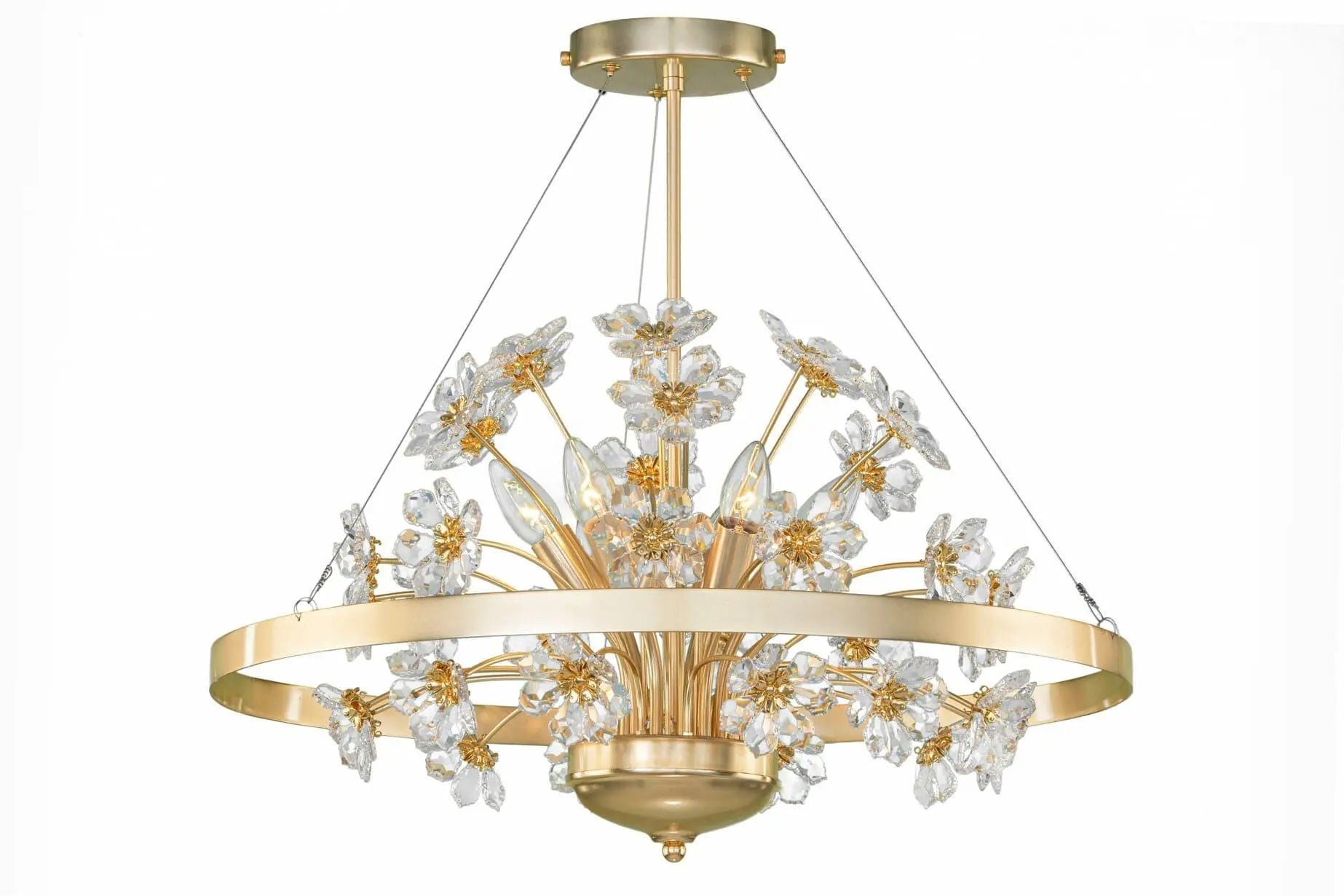 Ceiling Lamp 99/3031/6 Matte Golden Lacquer - 6 Bulb