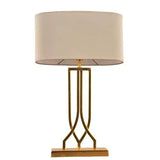 Modern Table Lamp Gold Color (With Shade)
