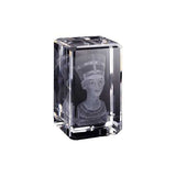 Nefertiti Gift Crystal Cube (3d)