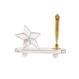 Pen Holder With Star Crystal
