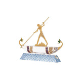 Pharaonic boat - Gold - Asfour Crystal