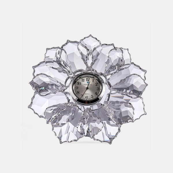 レア☆アスフォークリスタル asfour crystal ローズ クロック時計 Rose Crystal Clock – Asfour Crystal