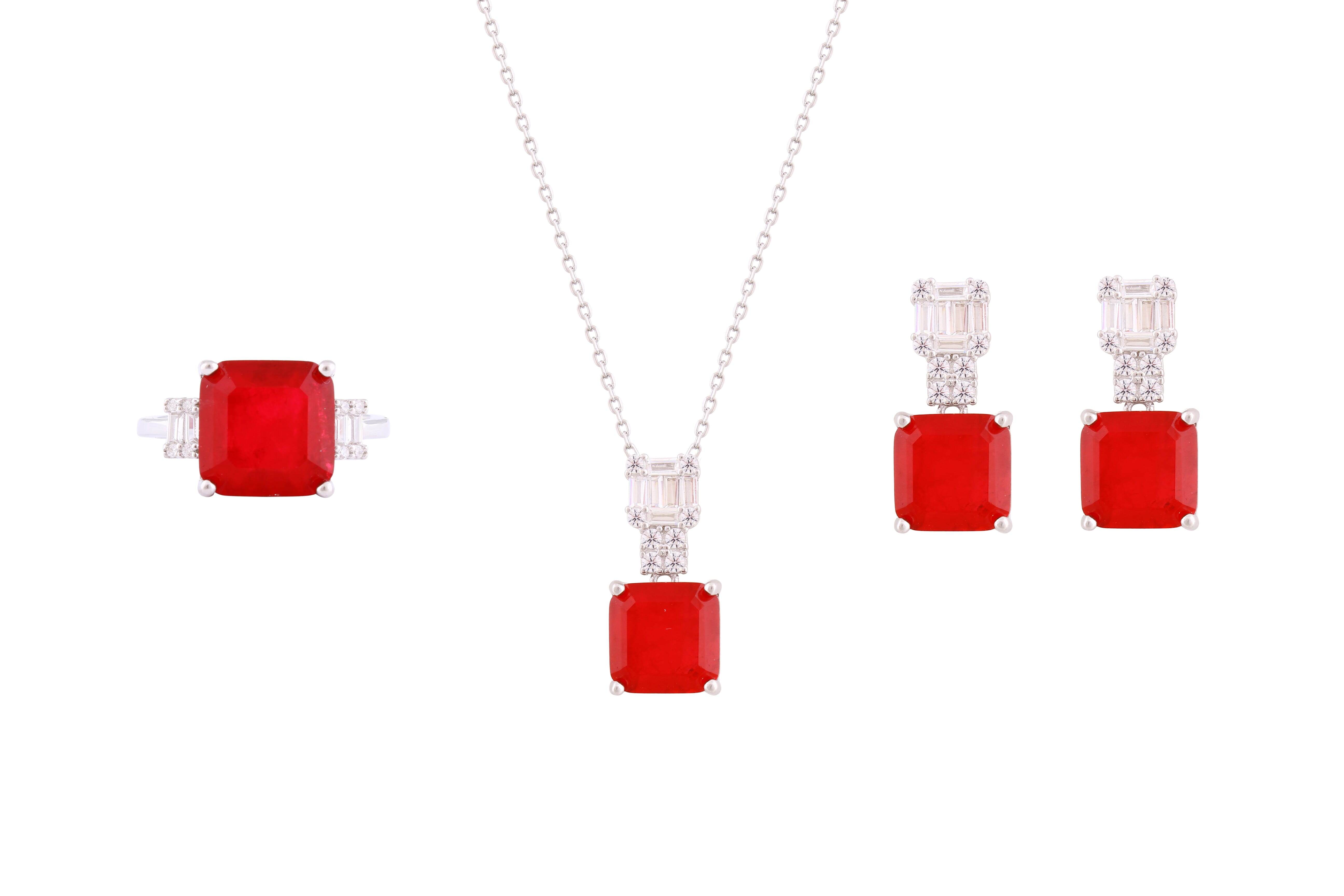 Asfour Crystal Jewelry Set-SD0001-F-7