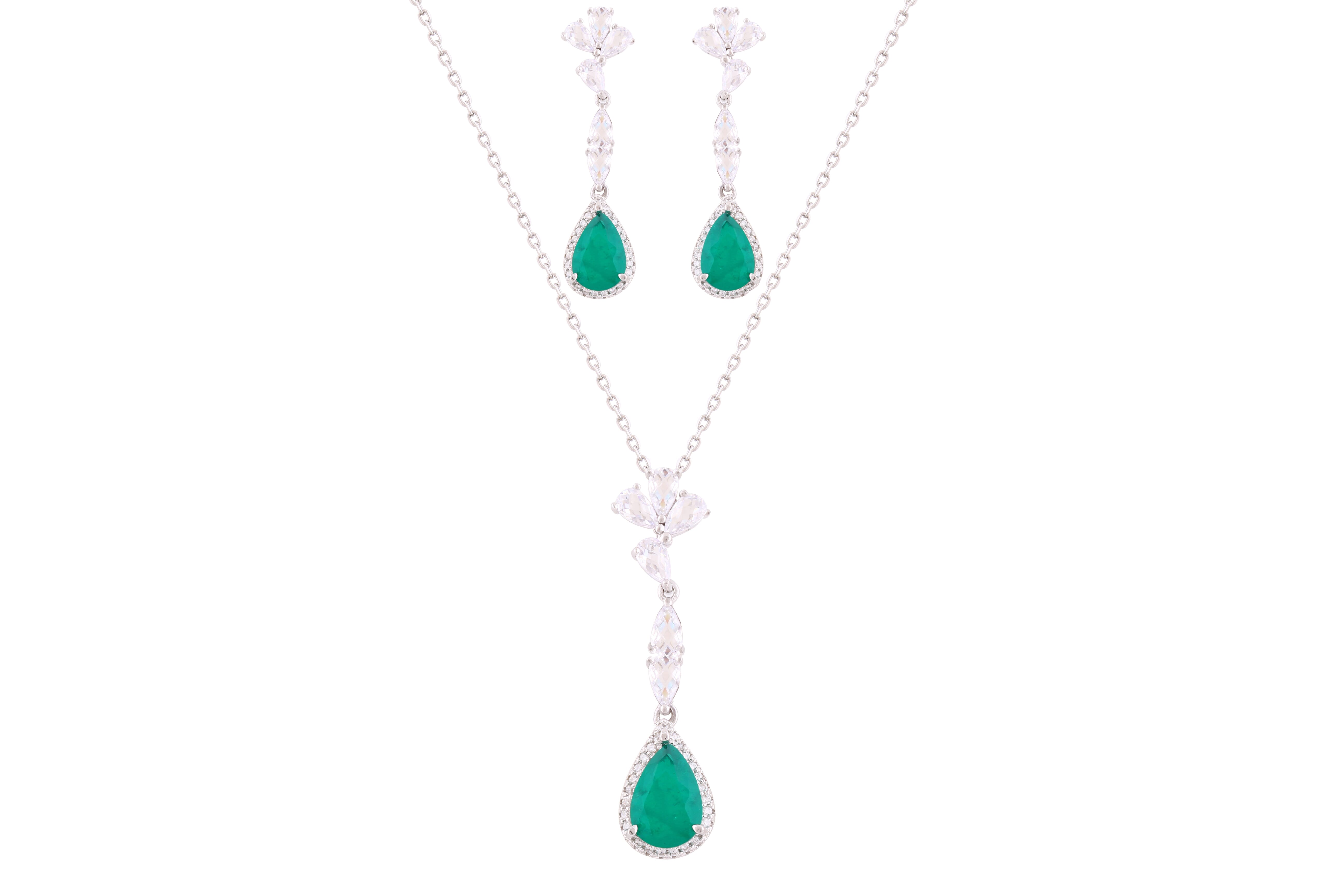 Asfour Crystal Jewelry Set-SD0008-G