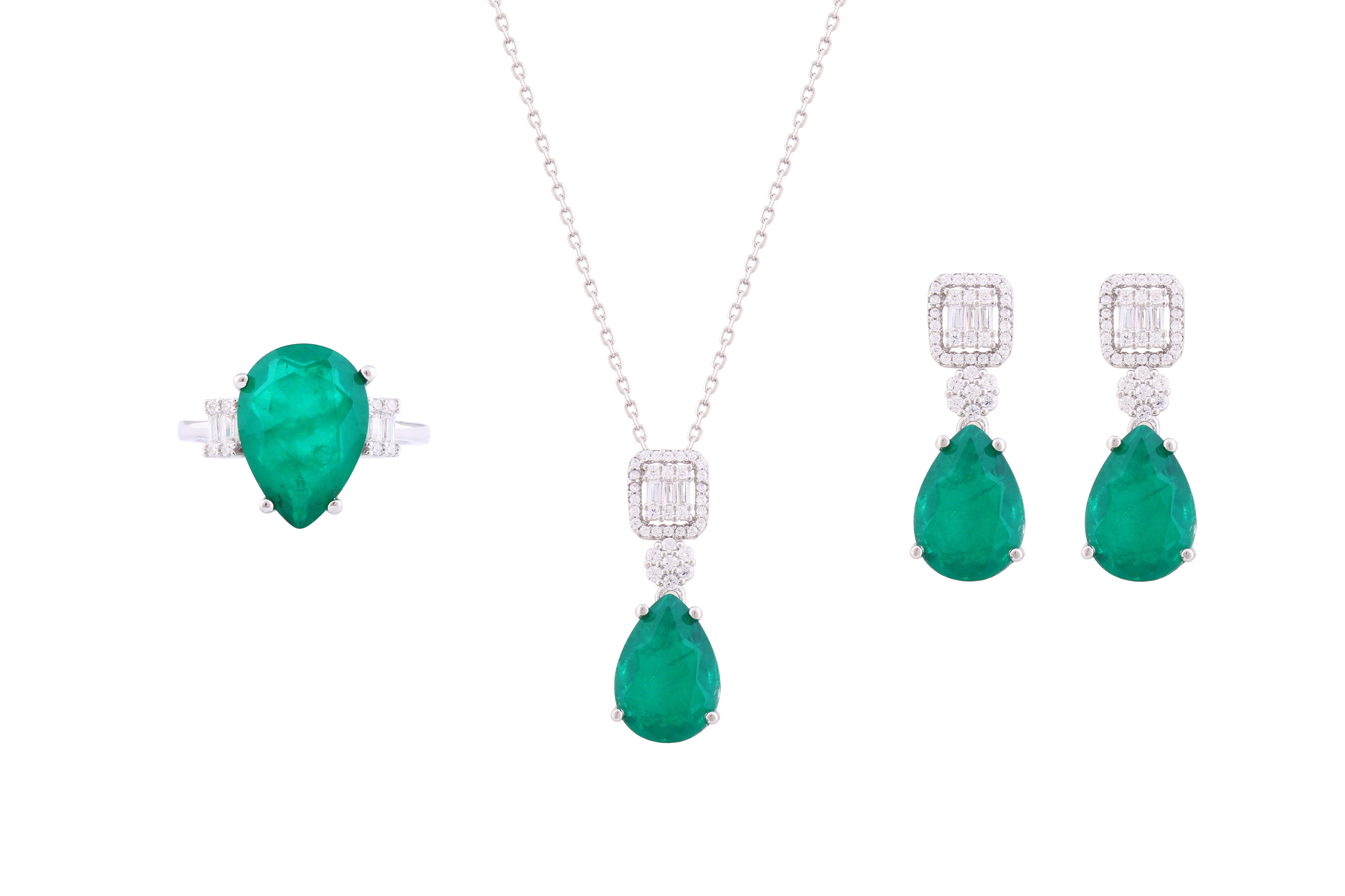 Asfour Crystal Jewelry Set-SD0009-G-7