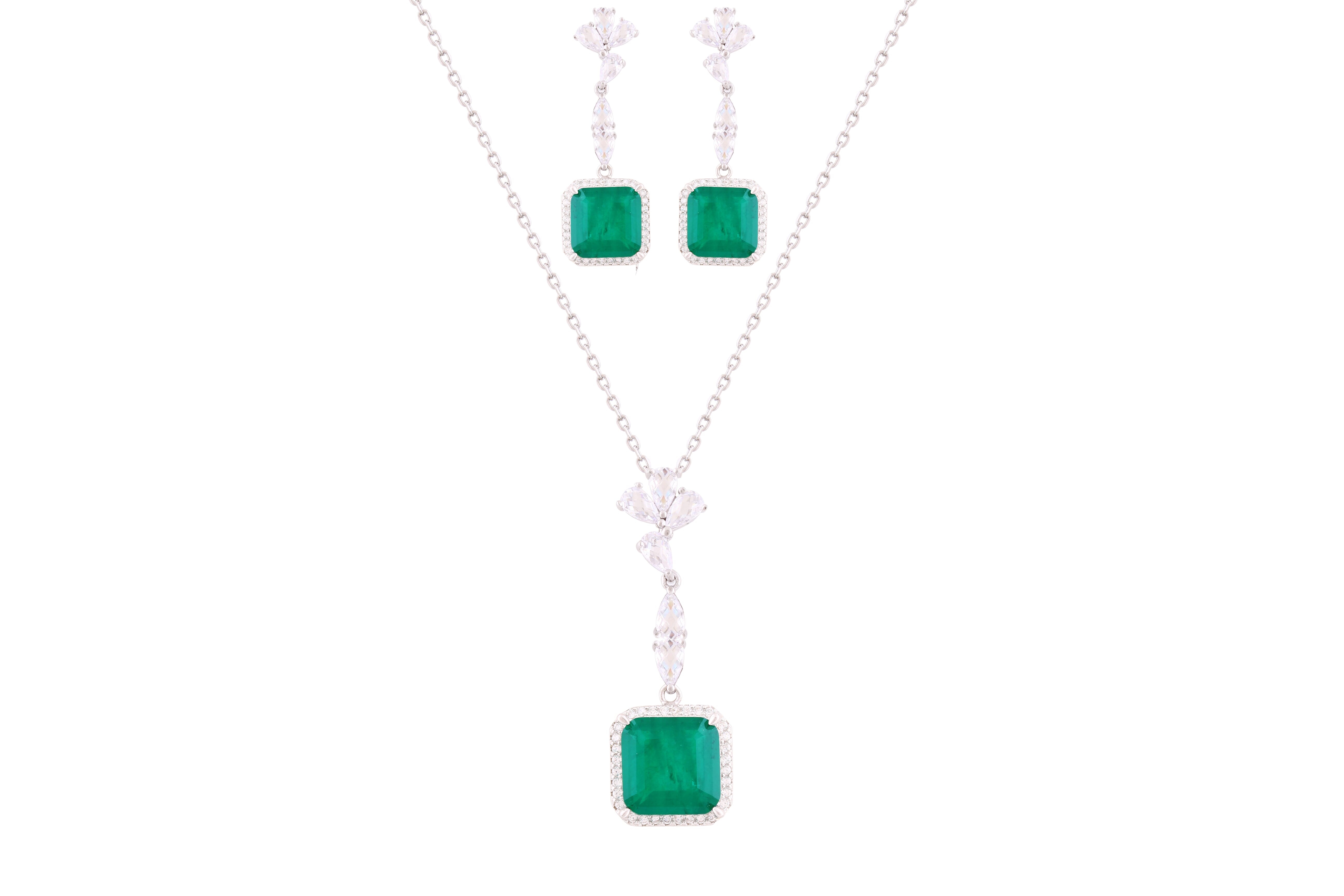 Asfour Crystal Jewelry Set-SD0011-G