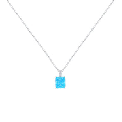 Asfour Creations Jewelry Set With Aquamarine Emerald Design In 925 Sterling Silver – SD0131-M-7