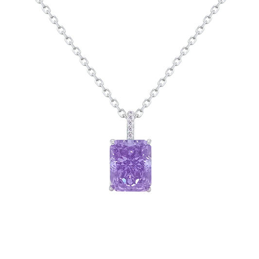 Asfour Crystal Jewelry Set With Tenzanite Emerald Design In 925 Sterling Silver-SD0131-N-9