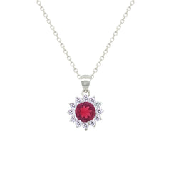 Asfour Crystal Jewelry Set With Dark Rose Star Design In 925 Sterling Silver-SD0139-O5-9