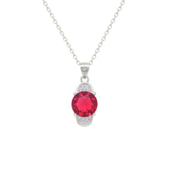 Asfour Crystal Jewelry Set With Dark Rose Round Zircon In 925 Sterling Silver-SD0143-O5-7