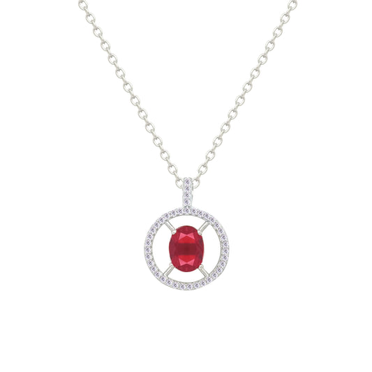 Asfour Crystal Jewelry Set With Dark Rose Oval Design In 925 Sterling Silver-SD0164-O5-7