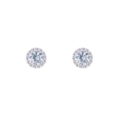 Asfour Creations Jewelry Set With Round Design Inlaid With Zircon In 925 Sterling Silver – SM0042