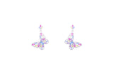 Asfour Jewelry Set With Multi Color Butterfly In 925 Sterling Silver SR0100-K
