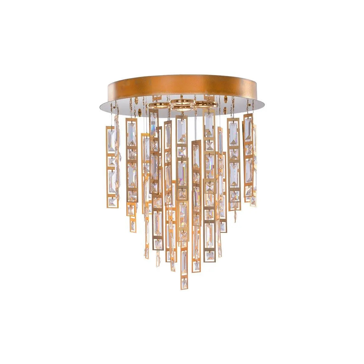 TIARA - 4 Bulbs - Gold Matt - Asfour Crystal