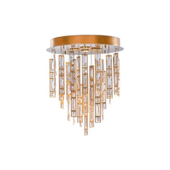 TIARA - 4 Bulbs - Gold Matt - Asfour Crystal